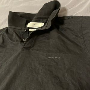 All black polo